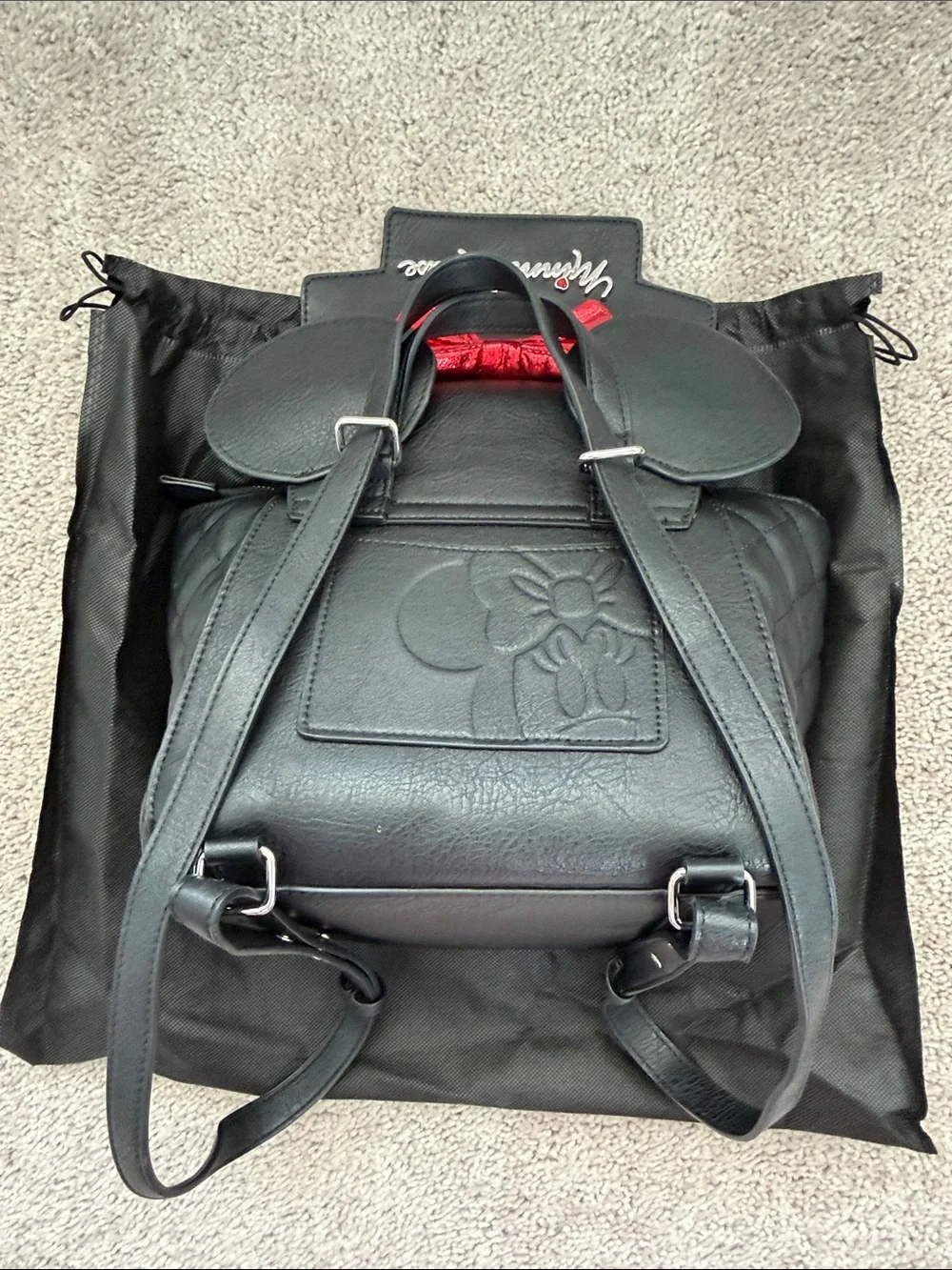 Disney Bioworld Convertable mini purse backpack Minnie Mouse Mickey Mouse